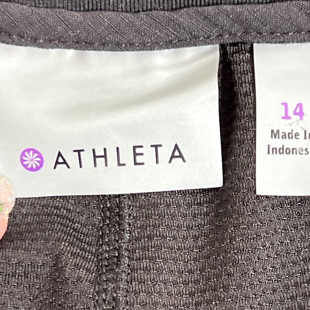 ATHLETA Trekkie Skort 2.0 Black Size 14 EUC - Picture 5 of 6